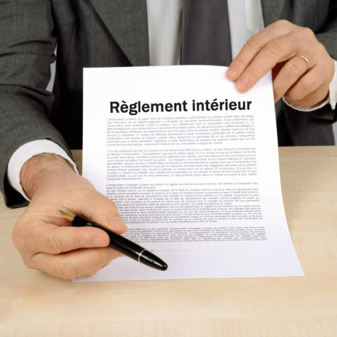 R&egrave;glement int&eacute;rieur Pfastatt